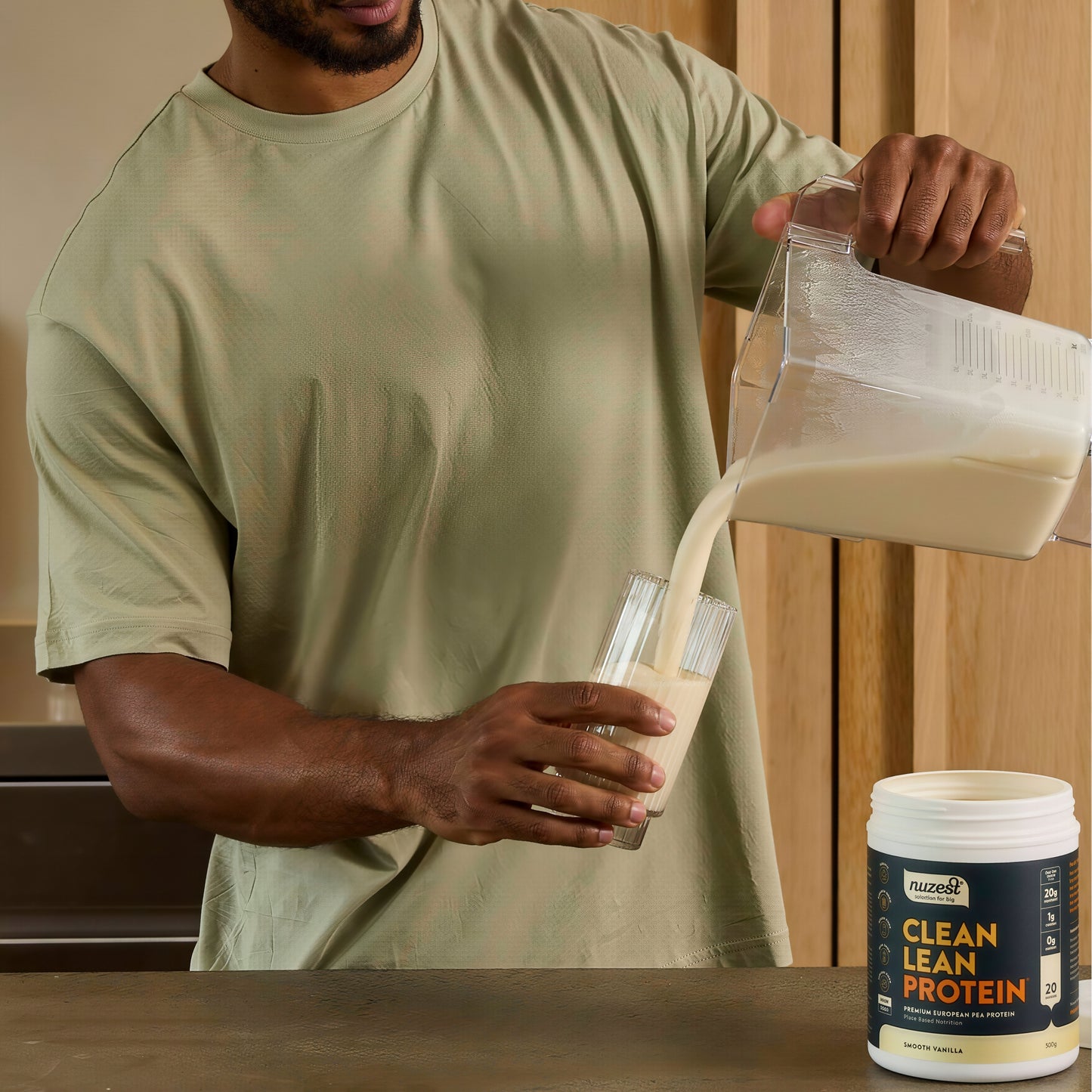 Nuzest - Pea Protein Powder - Clean Lean Protein 20 Servings